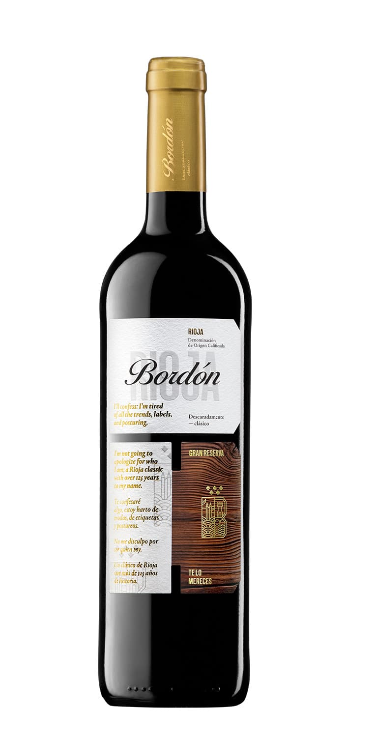 Bordón Gran Reserva 2015 de Vinoselección – comprar