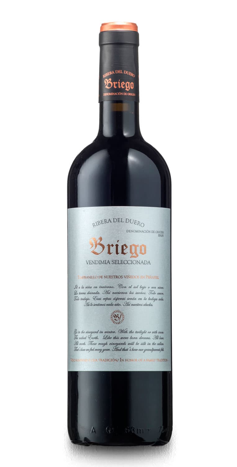 Briego Vendimia Seleccionada 2016 – de Vinoselección – en Vinoselección