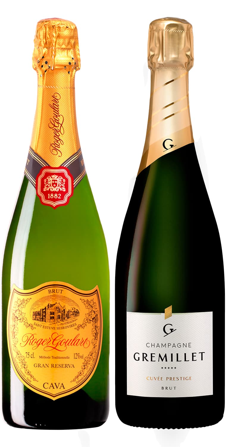 Roger Goulart Gran Reserva Brut 2018 y Gremillet Cuvée Prestige Brut – de Vinoselección – en Vinoselección