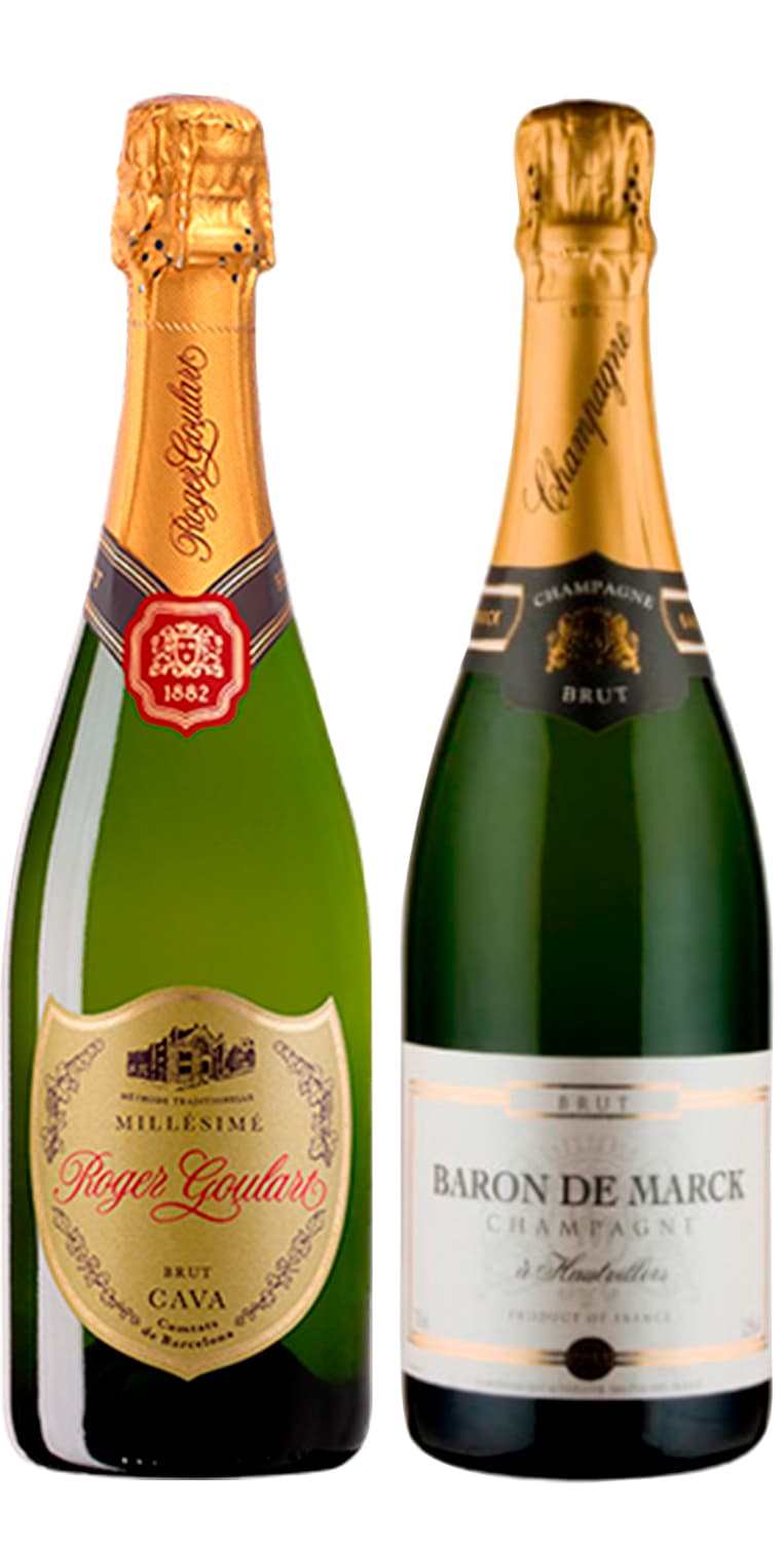 Roger Goulart Brut Millésimé 2022 y Baron de Marck Brut – de Vinoselección – en Vinoselección