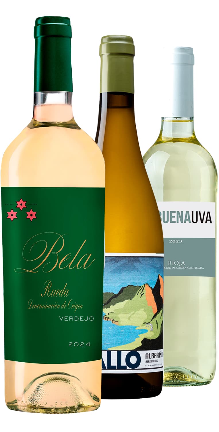 Colección Vinos Blancos de las ‘3 erres’ – de Vinoselección – en Vinoselección