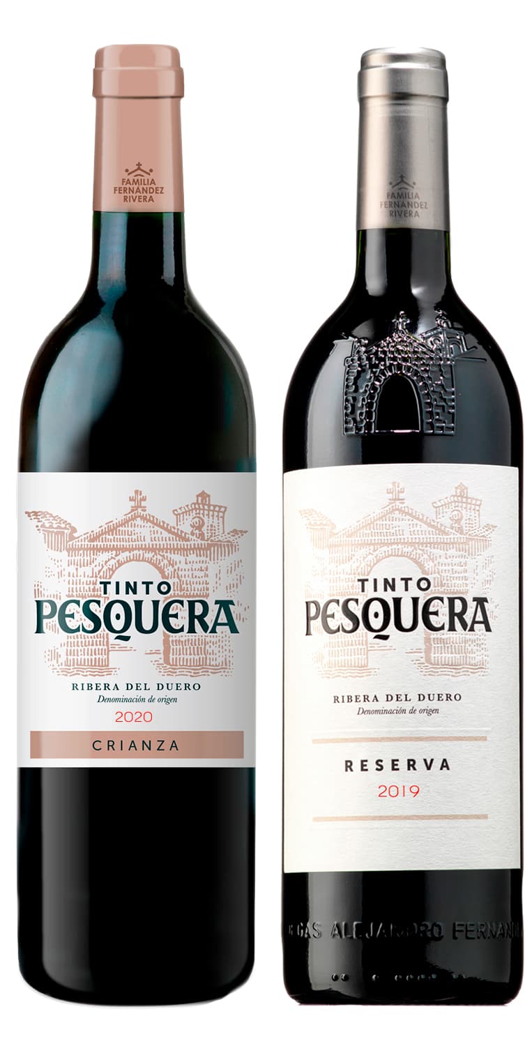 Tinto Pesquera Crianza 2020 y Tinto Pesquera Reserva 2019 – de Vinoselección – en Vinoselección