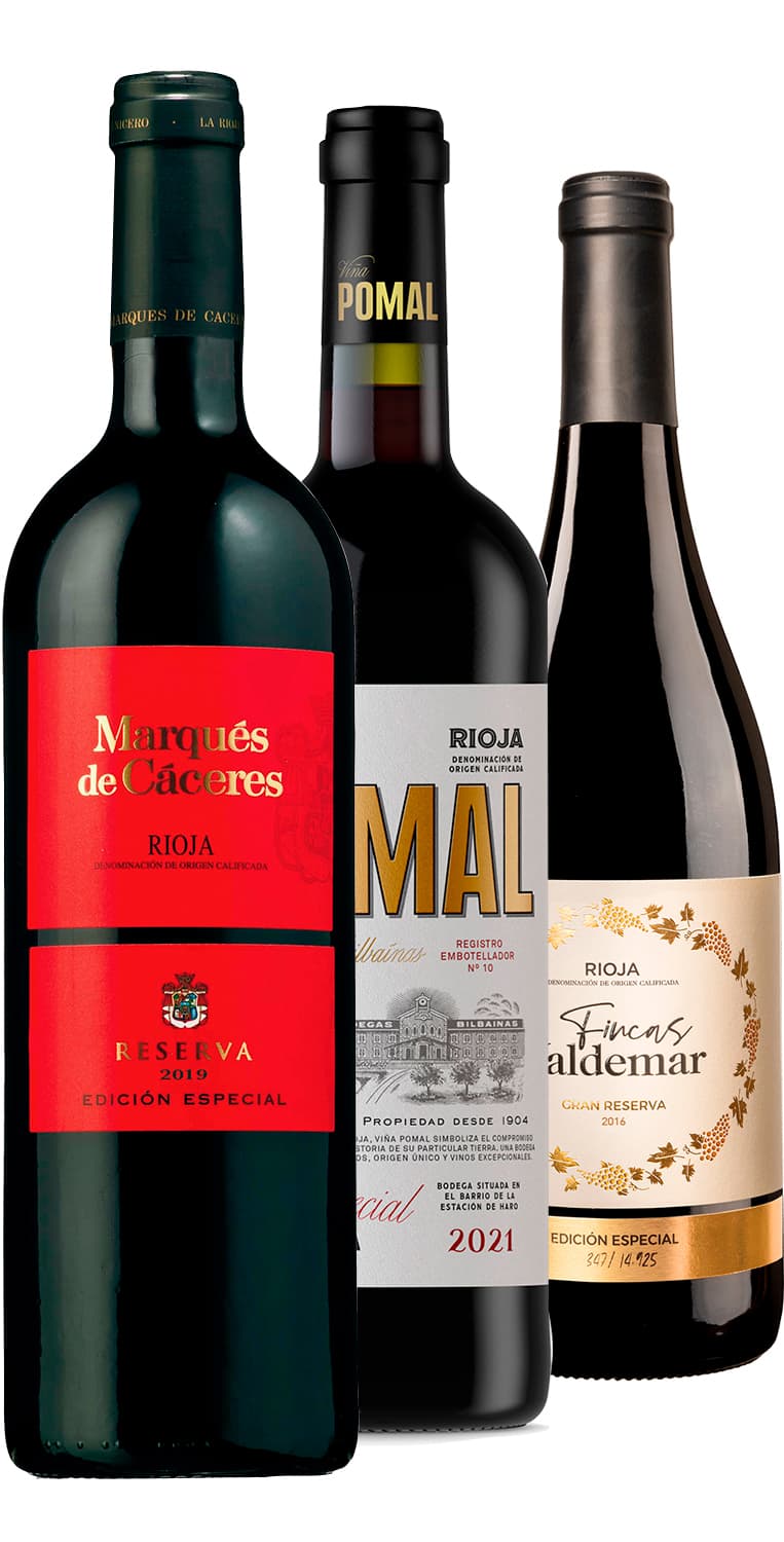 Tres marcas icónicas de rioja en exclusiva – de Vinoselección – en Vinoselección