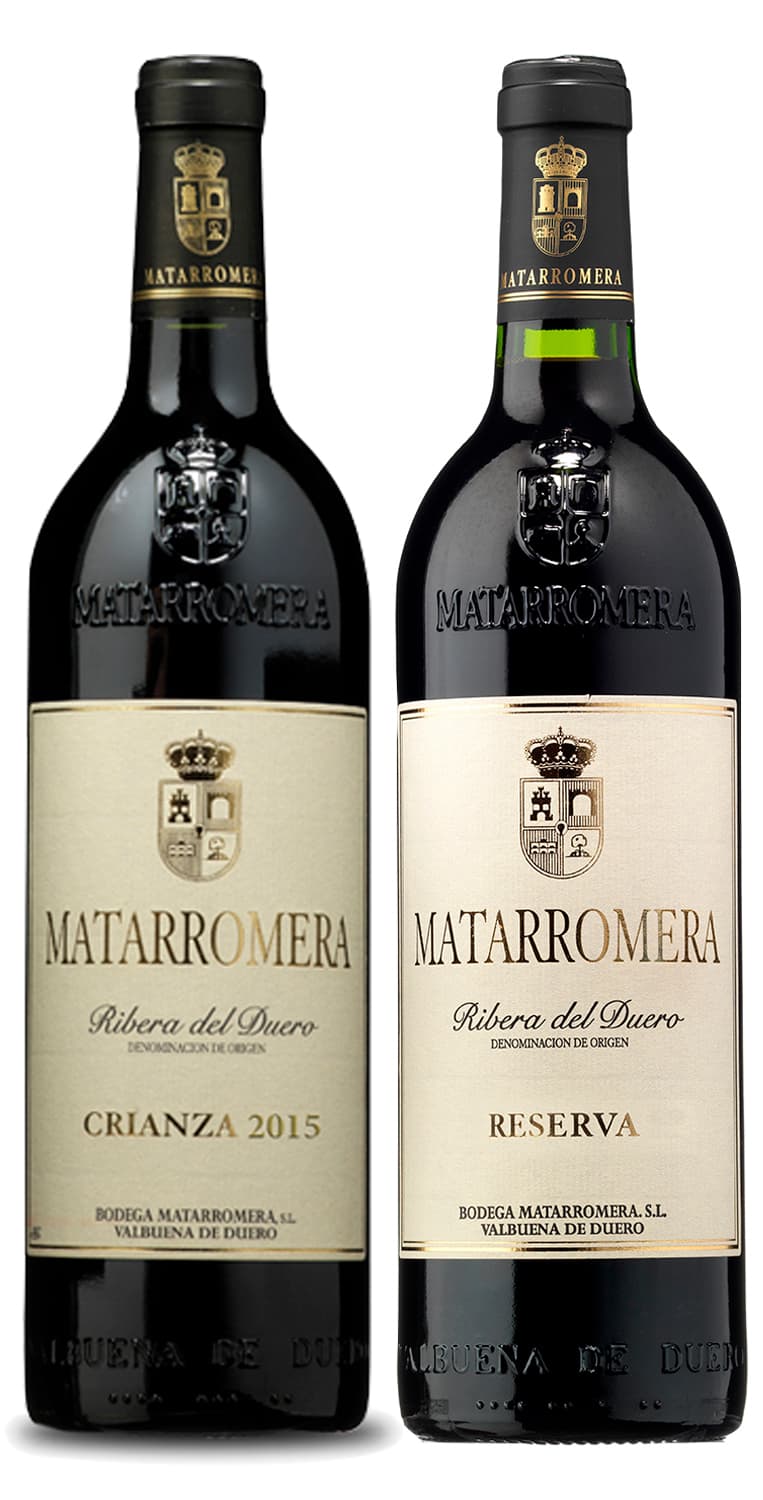 Matarromera Crianza 2015 y Matarromera Reserva 2014 – de Vinoselección – en Vinoselección