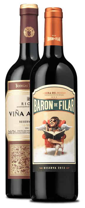 Barón de Filar Reserva 2013 y Viña Albina Vendimia Selección Reserva 2014 – de Vinoselección – en Vinoselección