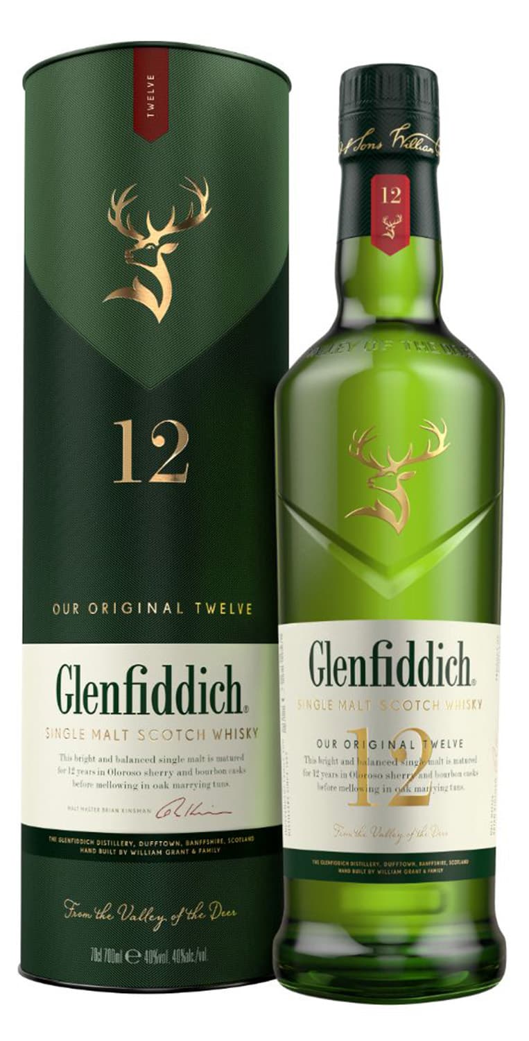 Glenfiddich 12 YO Single Malt Scotch Whisky – de Vinoselección – en Vinoselección