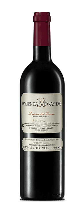 Hacienda Monasterio Tinto Reserva 2015 – de Vinoselección – en Vinoselección
