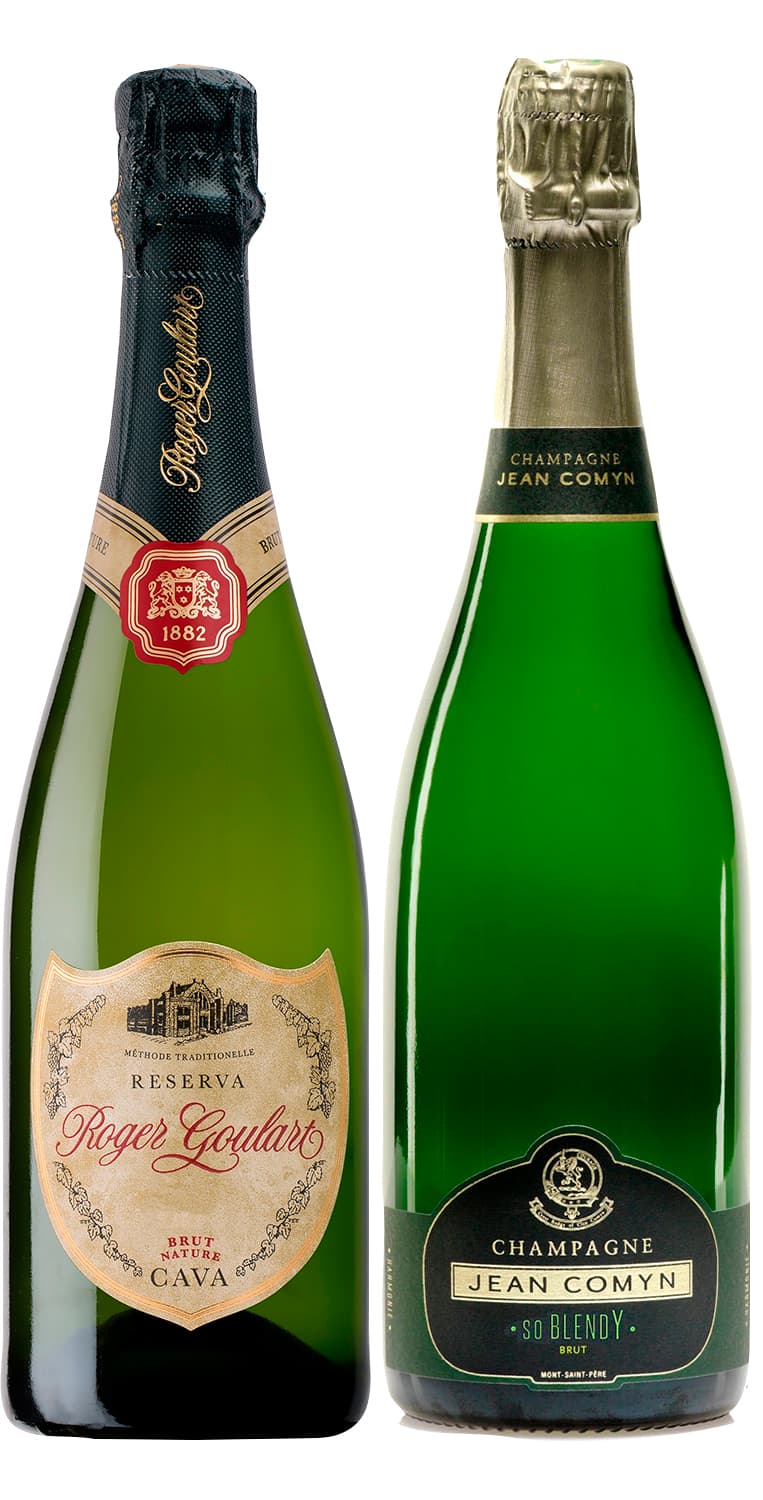 Roger Goulart Brut Nature Reserva 2017 y Jean Comyn So Blendy Brut – de Vinoselección – en Vinoselección