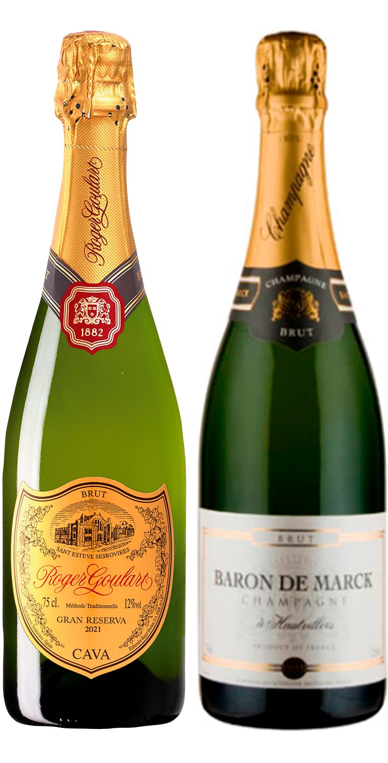 Roger Goulart Brut Gran Reserva 2021 y Baron de Marck Brut – de Vinoselección – en Vinoselección