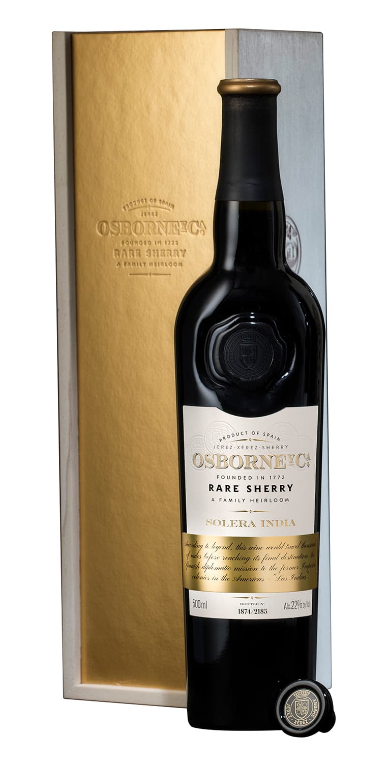 Osborne Rare Sherry Solera India Medium – de Vinoselección – en Vinoselección