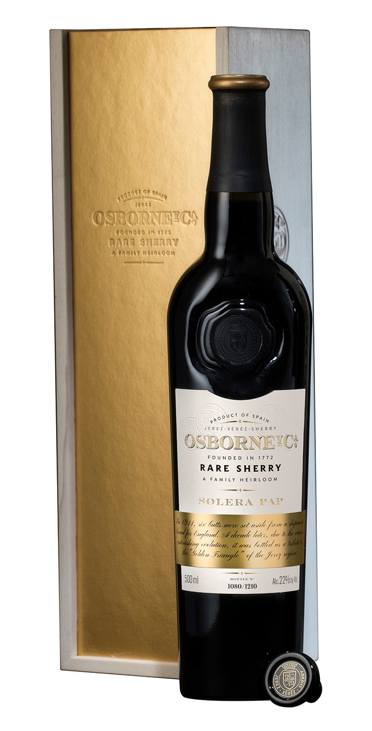 Osborne Rare Sherry Solera PAP Medium – de Vinoselección – en Vinoselección