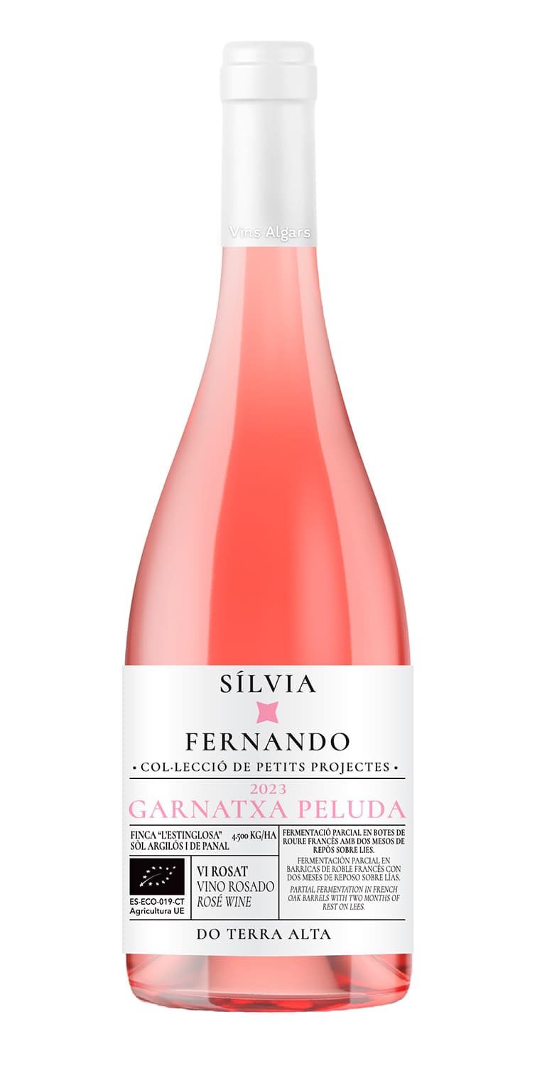 Silvia y Fernando Garnacha Peluda Rosado 2023 – de Vinoselección – en Vinoselección