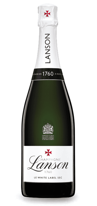 Le White Label Sec – de Champagne Lanson – en Petit Celler