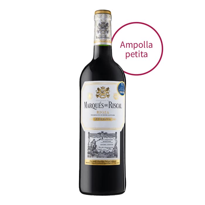 Marqués de Riscal Reserva 37.5Cl. – de Marqués de Riscal – en Petit Celler