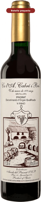 Cabre 100 anys 37.5cl – de Arrels del Priorat – en Petit Celler