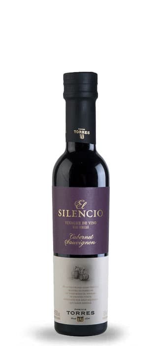 Vinagre de vino tinto El Silencio Cabernet 25Cl. – de Familia Torres – en Petit Celler