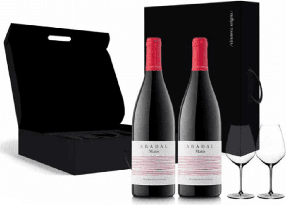 Abadal Matís - Estuche 2 Botellas + 2 copas de Abadal – comprar