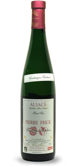 Pierre Frick Pinot Gris Vendages Tardives – de Domaine Pierre Frick – en Petit Celler