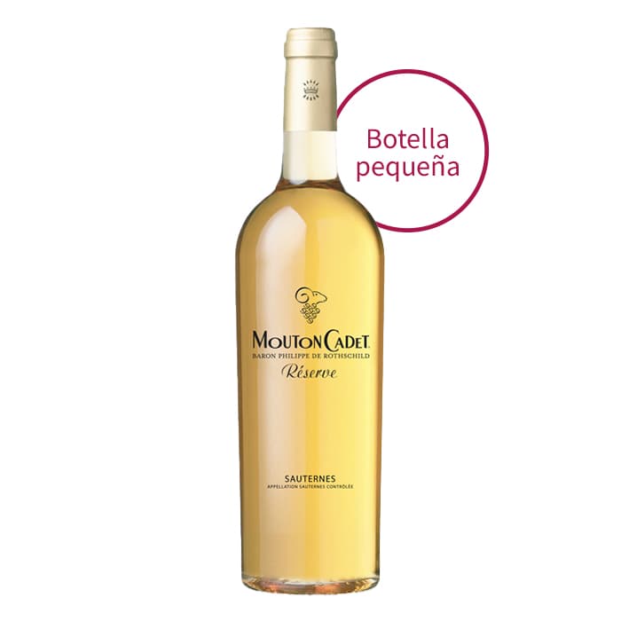 Mouton Cadet Réserve Sauternes 37.5Cl. – de Baron Philippe de Rothschild – en Petit Celler