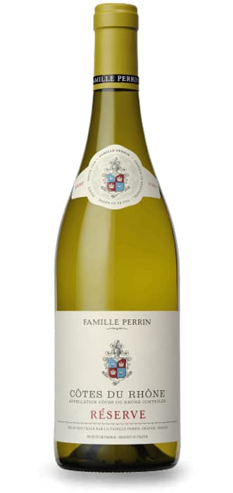 Famille Perrin Côtes du Rhône Réserve Blanc – de Famille Perrin – en Petit Celler