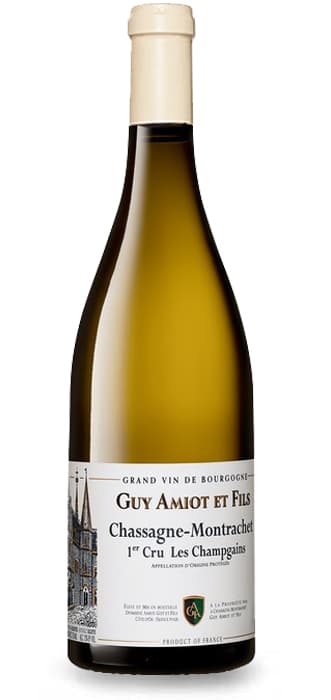 Guy Amiot Chassagne-Montrachet 1r Cru Les Champgains – de Domaine Guy Amiot Et Fils – en Petit Celler