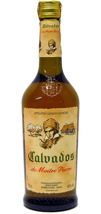 Calvados de Maitre Pierre – de Slaur Cadet – en Petit Celler