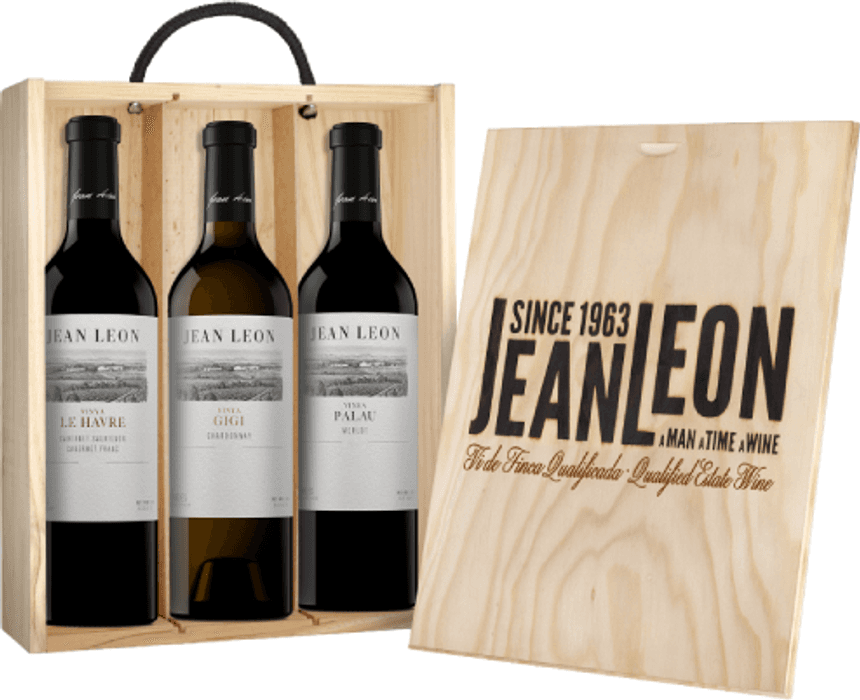 Estuche de Madera de Vinos de Finca de Jean Leon de Jean Leon – comprar