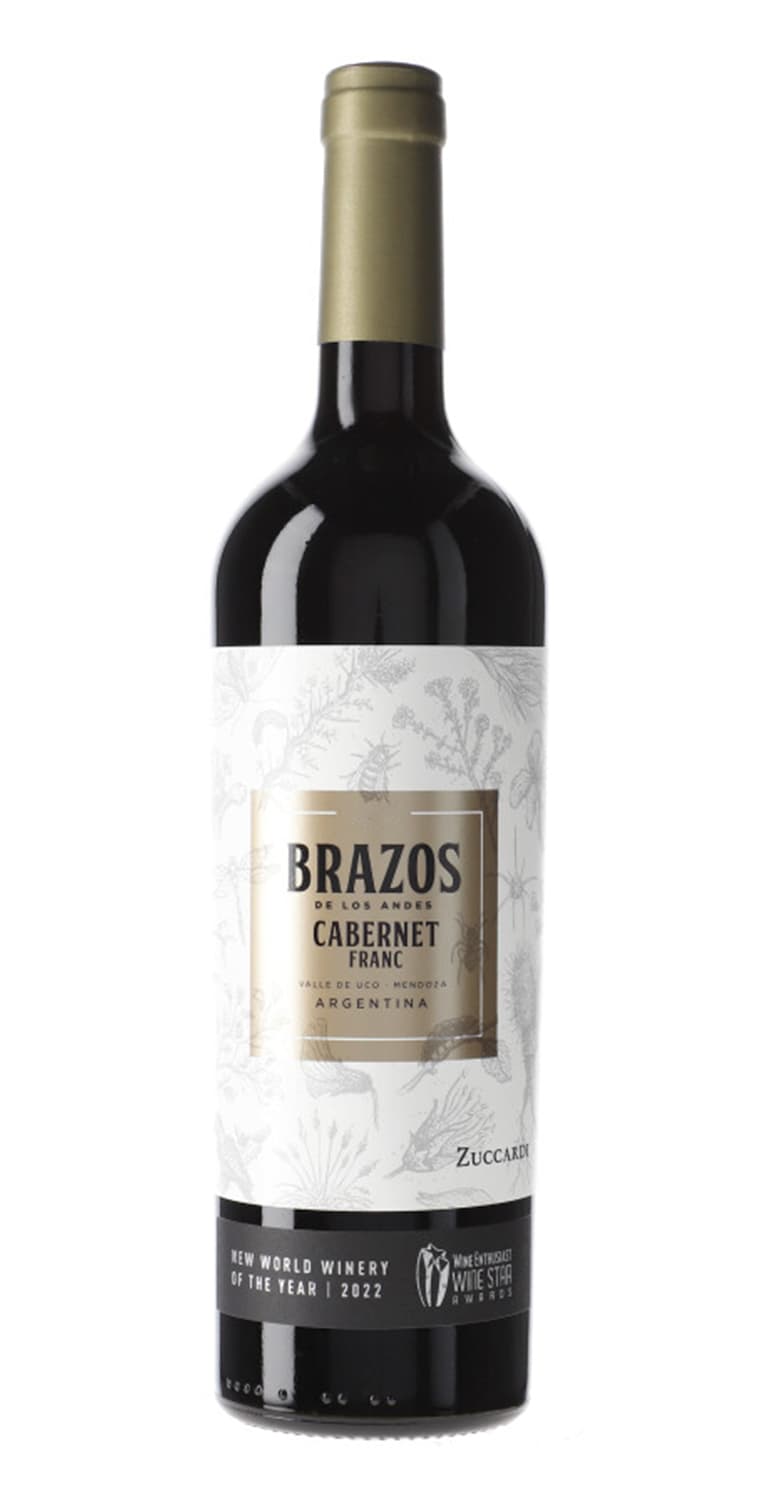 Brazos de los Andes Cabernet Franc 2022 – de Vinoselección – en Vinoselección