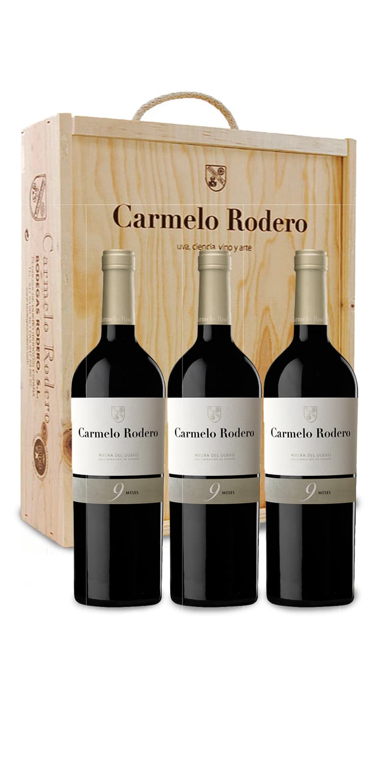 Carmelo Rodero 9 Meses 2024 | Estuche de 3 botellas – de Vinoselección – en Vinoselección