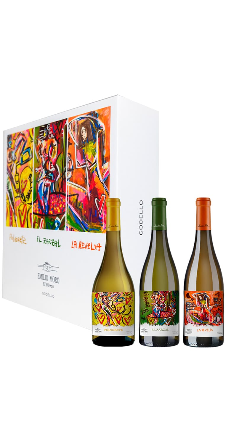 Estuche El Godello Hecho Arte by Domingo Zapata | Emilio Moro – de Vinoselección – en Vinoselección