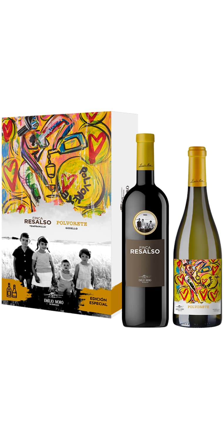 Estuche Emilio Moro | Finca Resalso + Polvorete – de Vinoselección – en Vinoselección