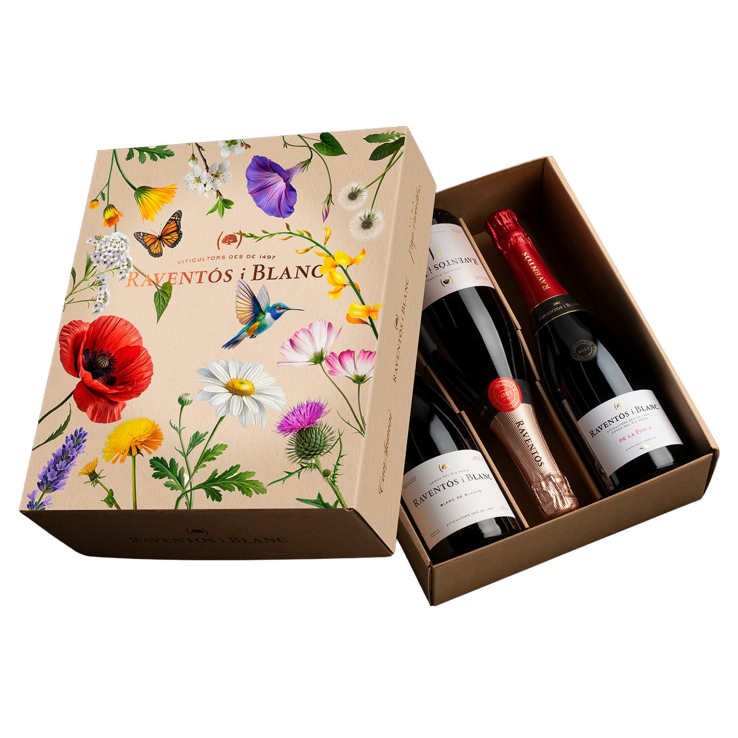 Estuche Raventós i Blanc | Blanc de Blancs, Nit y de la Finca – de Vinoselección – en Vinoselección