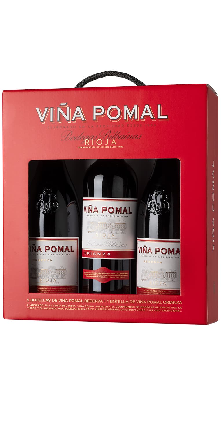 Estuche Viña Pomal Reserva y Viña Pomal Crianza (2+1) – de Vinoselección – en Vinoselección