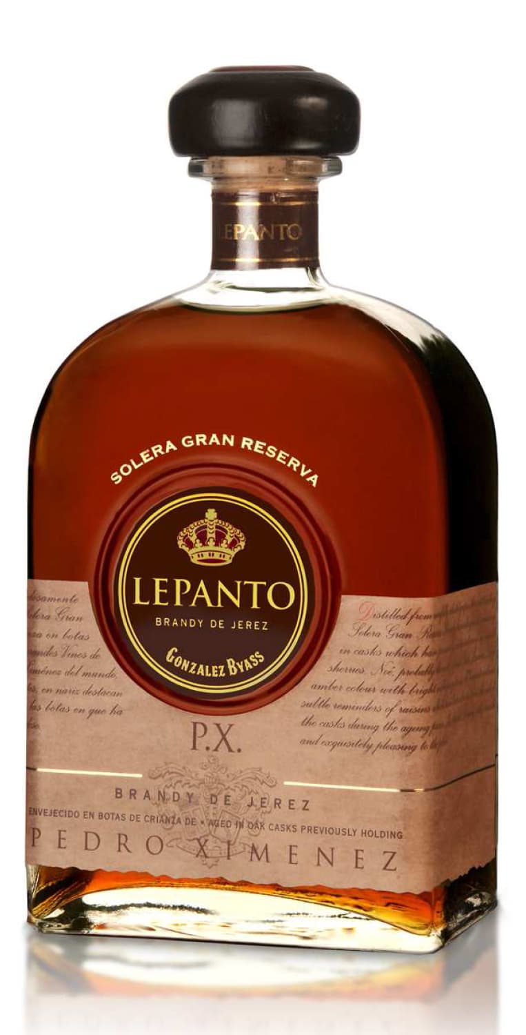 Lepanto PX Brandy de Jerez Solera Gran Reserva – de Vinoselección – en Vinoselección