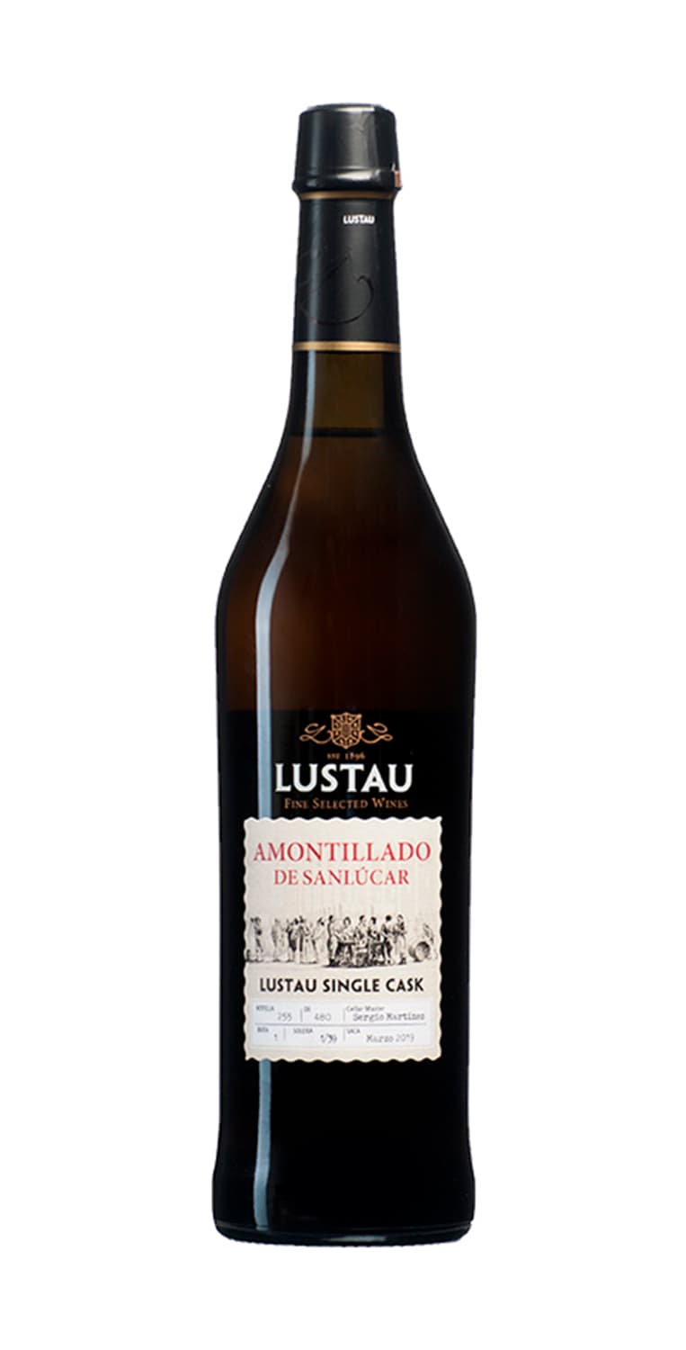 Lustau Single Cask Amontillado de Sanlúcar Saca 2019 – de Vinoselección – en Vinoselección