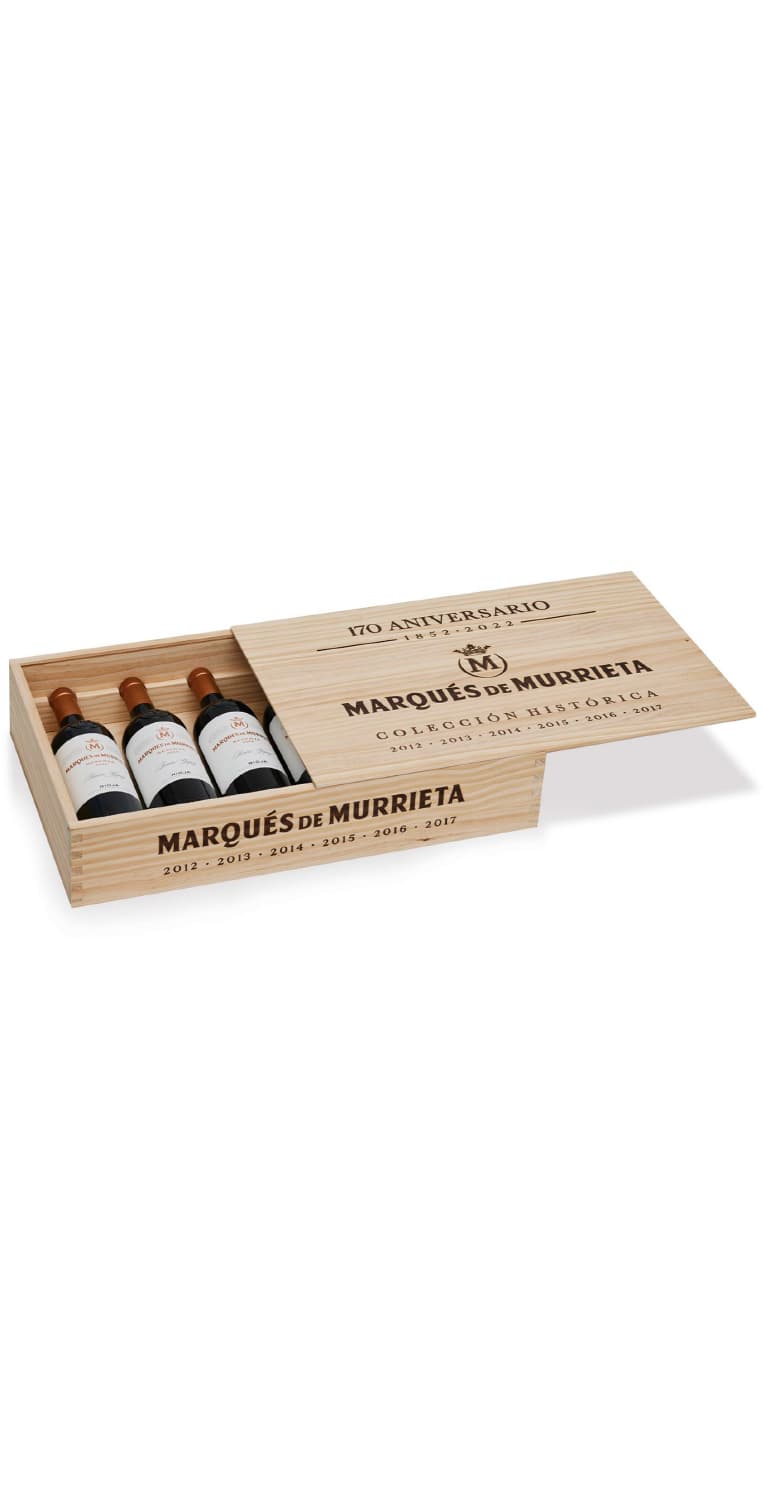 Marqués de Murrieta Reserva | Estuche Colección Histórica 170 Aniversario – de Vinoselección – en Vinoselección