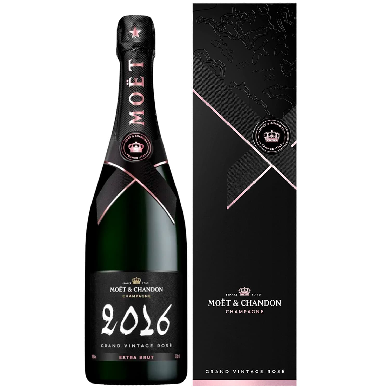 Moët & Chandon Grand Vintage Rosé 2016 | Estuche de Vinoselección – comprar
