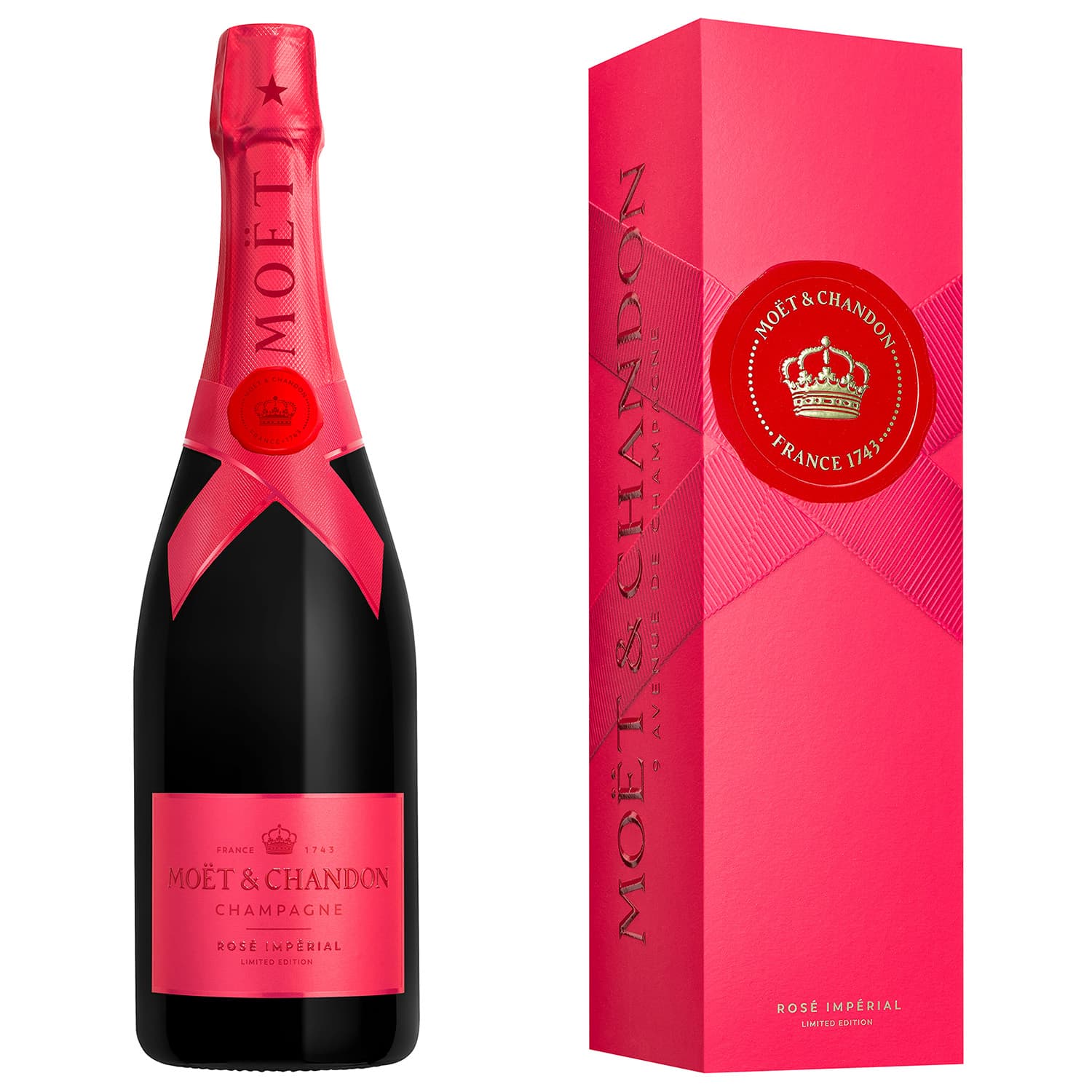 Moët & Chandon Rosé Impérial Pink Limited Edition | Estuche – de Vinoselección – en Vinoselección