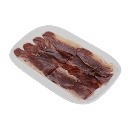 Paletilla de cerdo ibérico de bellota fileteada. D.O. Dehesa de Extremadura. – de Vinoselección – en Vinoselección
