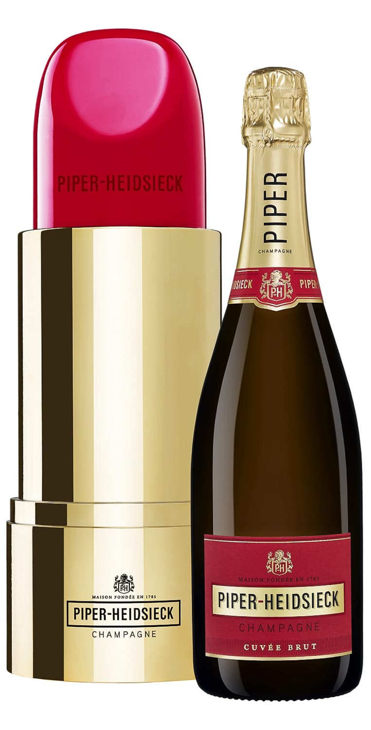 Piper-Heidsieck Cuvée Brut + enfriador pintalabios – de Vinoselección – en Vinoselección