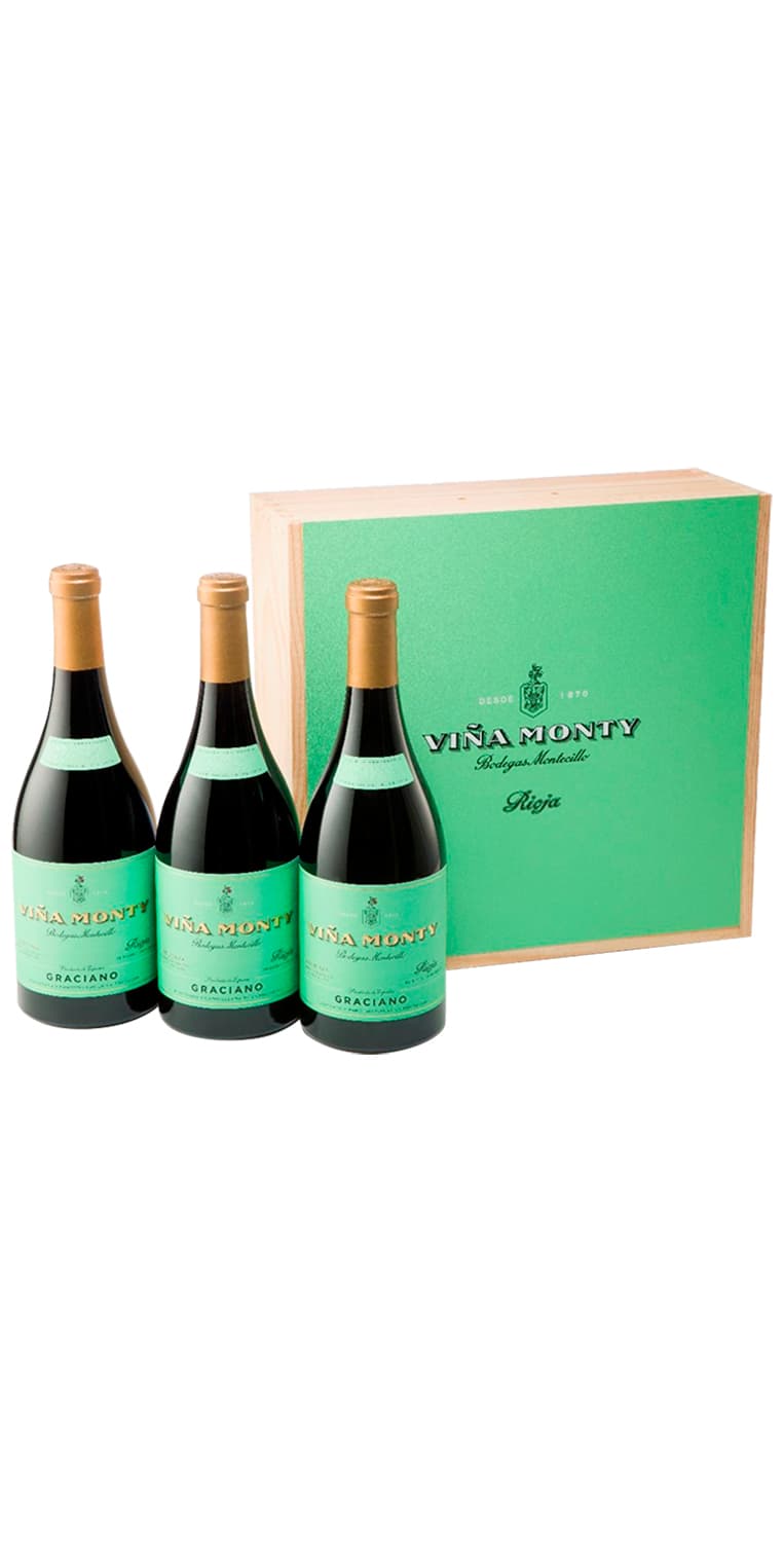 Viña Monty Graciano 2015 | 3 botellas – de Vinoselección – en Vinoselección